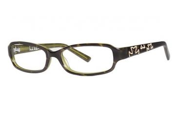 Nicole Miller Houston Eyeglass Frames - Frame Tortoise, Size 52/15mm
