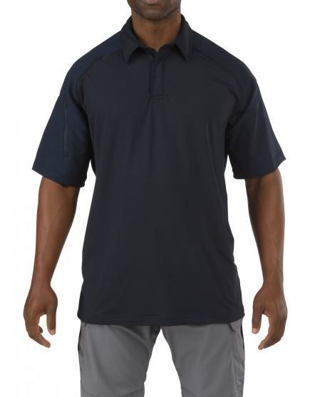 5.11 Tactical 5.11 Tactical S/S Rapid Perfomance Polo, DARK NAVY, M 41018724M