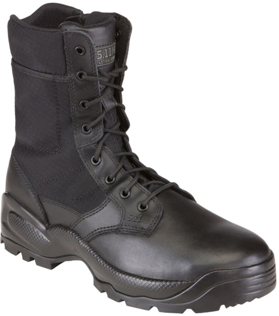 5.11 Tactical 5.11 Tactical Speed 2.0 8in. Boots, Black w/Side, Width R, Size 12 12225-019-12-R