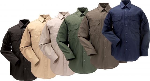 5.11 Tactical 5.11 Tactical 72175 Taclite Shirt, Long Sleeve - TDU Green, Small