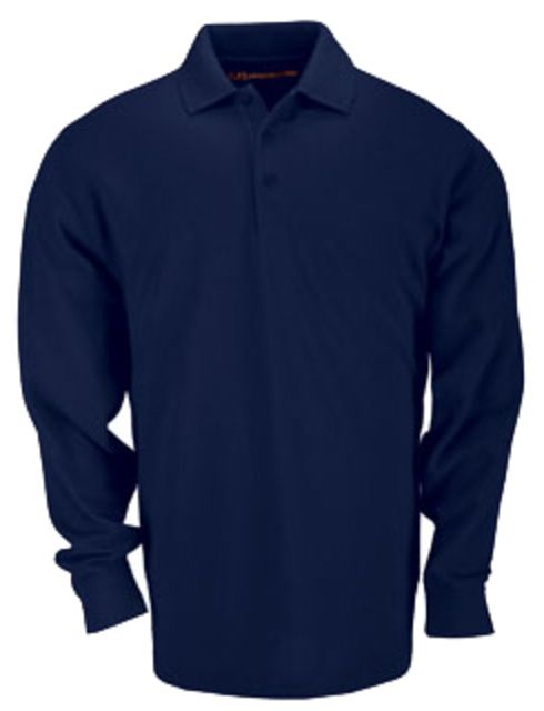 5.11 Tactical 5.11 Tactical 72360 Men's Long Sleeve Tactical Polo, Dark Navy, Extra Large