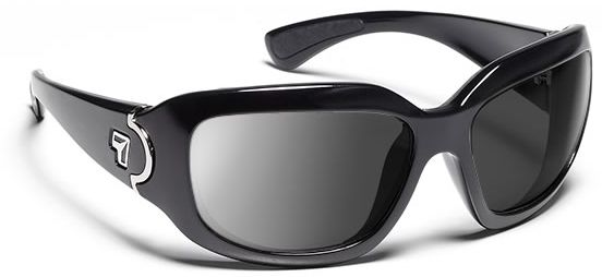 7 Eye 7 Eye Air Dam Sunglasses Leveche, Photochromic 24/7 NXT Lens, Glossy Black Frame, S-M, Women 440527