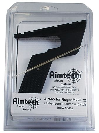 Aimtech Aimtech Semi-Auto Pistol Scope Mount Ruger MK I/II .22 Caliber New Style