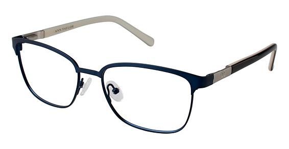 Ann Taylor Ann Taylor AT210 Single Vision Prescription Eyeglasses - Frame NAVY/BLACK, Size 52/16mm TYAT21003