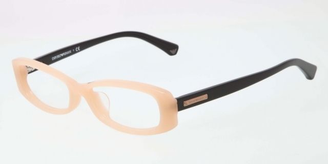 Armani Armani EA3007F Progressive Prescription Eyeglasses 5087-53 - Opal Beige Frame