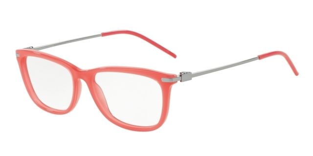 Armani Armani EA3062 Progressive Prescription Eyeglasses 5380-52 - Opal Coral Frame