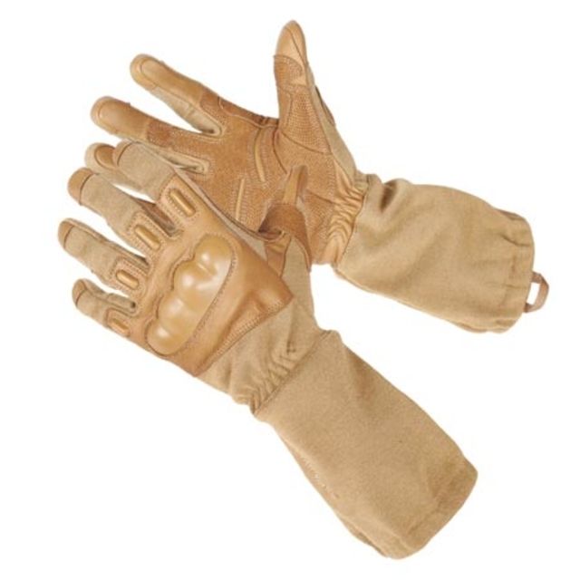 BlackHawk Blackhawk Fury HD w/ Nomex Gloves, Large, Coyote Tan