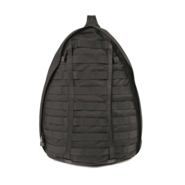 BlackHawk Blackhawk Sling 12.5x3.5x18in Backpack w/ 3D Mesh Padded Back & Water Bottle Pocket, Black - 60SP00BK