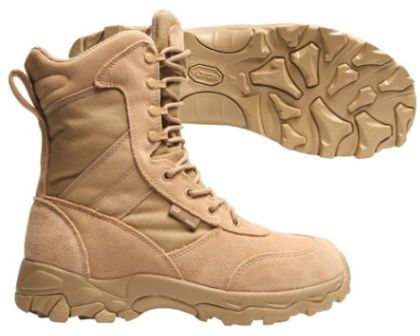 BlackHawk BlackHawk Warrior Wear Desert Ops Boots - Desert Tan, 10.5 Wide, 83BT02DE-105W