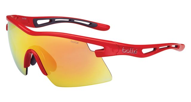 Bolle Bolle Vortex Sunglasses, TNS Fire Oleo AF, Red 11823