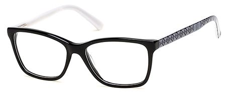 Bongo Bongo BG0164 Progressive Prescription Eyeglasses - Black Frame, 52 mm Lens Diameter BG016452005