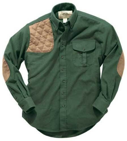 Boyt Harness Boyt Harness Moleskin Hunting Shirt, Dark Green, Medium 0HU135DM