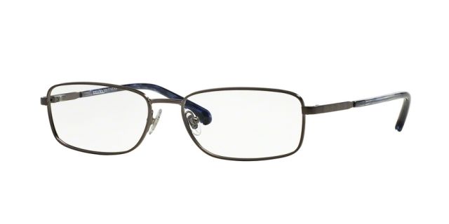 Brooks Brothers Brooks Brothers BB1036 Single Vision Prescription Eyeglasses 1221-53 - Dark Gunmetal Frame