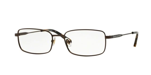 Brooks Brothers Brooks Brothers BB1037T Single Vision Prescription Eyeglasses 1538T-55 - Brown Frame