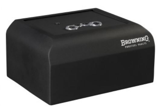 Browning Safes Browning PV1000 Pistol Vault w/Biometric Keypad,Textured Black 1601100231