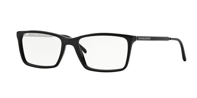 Burberry Burberry BE2126 Progressive Prescription Eyeglasses 3001-5417 - Black Frame