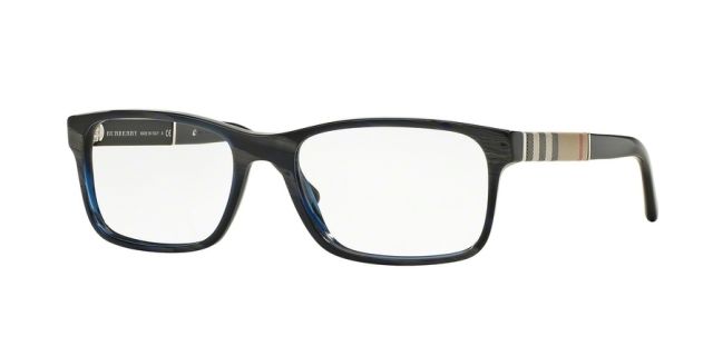 Burberry Burberry BE2162 Bifocal Prescription Eyeglasses 3419-53 - Blue Horn Frame