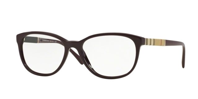 Burberry Burberry BE2172 Progressive Prescription Eyeglasses 3400-54 - Violet Frame