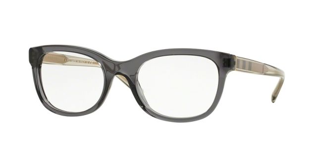 Burberry Burberry BE2213F Bifocal Prescription Eyeglasses 3544-53 - Dark Grey Frame