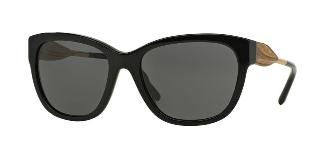 Burberry Burberry BE4203 Progressive Prescription Sunglasses BE4203-300187-57 - Lens Diameter 57 mm, Frame Color Black