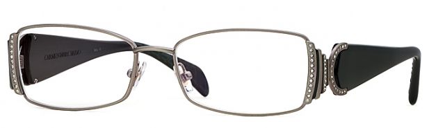 Carmen Marc Valvo Carmen Marc Valvo CM Mila SECM MILA00 Bifocal Prescription Eyeglasses - Antique Silver SECM MILA005435 SV