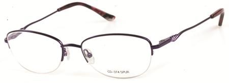 Catherine Deneuve Catherine Deneuve CD0374 Single Vision Prescription Eyeglasses - Matte Light Brown Frame, 50 mm Lens Diameter CD037450046