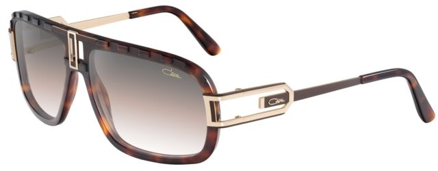Cazal Cazal 8014 Sunglasses, Unisex, Amber-Gold Frame, 61-15-135 8014-003
