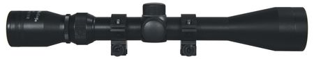 Nikko Stirling Nikko Stirling Mountmaster Riflescope 3-9x40mm 4-Plex Reticle Matte Black Finish With One Inch Rings