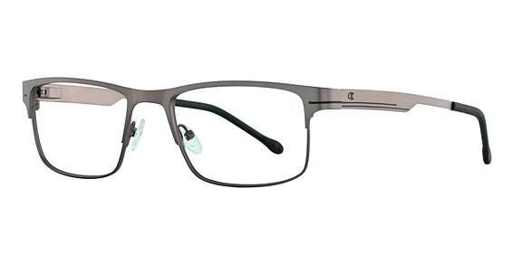 Champion Eyes Champion 4001 Progressive Prescription Eyeglasses - Frame GUN/BLACK CU400103