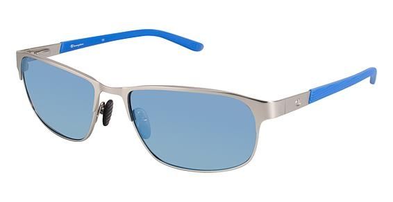 Champion Eyes Champion Eyes 6028 Single Vision Prescription Sunglasses CU602801 - Frame Color Silver / Blue