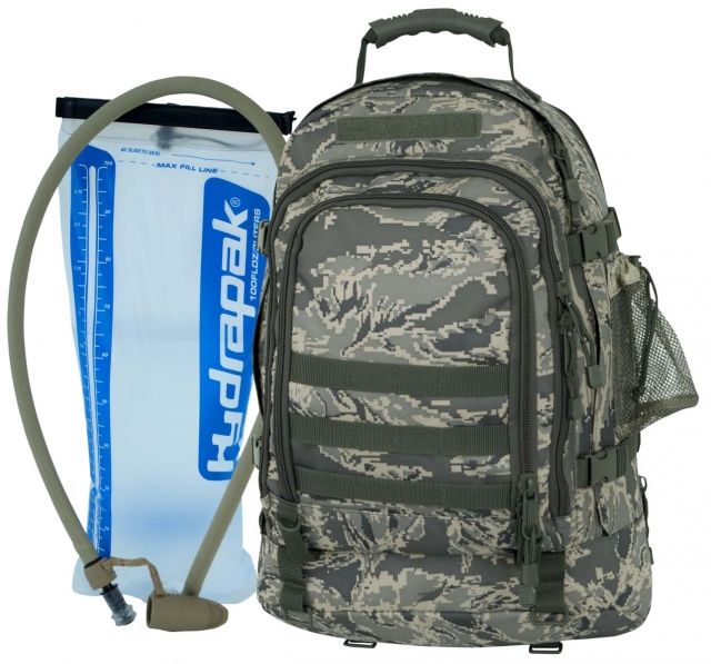Code Alpha Tactical Gear Code Alpha Tactical Gear Tac Pak with Hydrapak, Air Force Digital Camouflage, 20 1/2in.x15in.x12 3/4in. 9978-AFABU