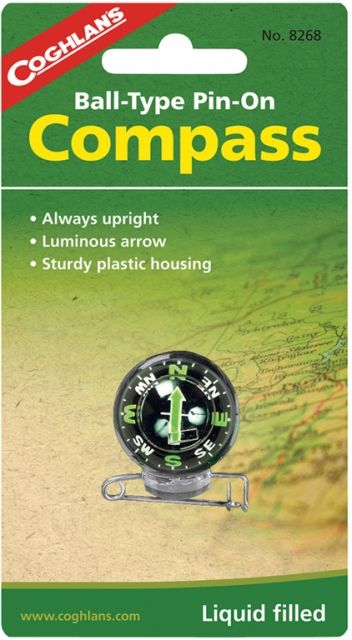 Coghlans Coghlans Ball Pin-On Compass 51373