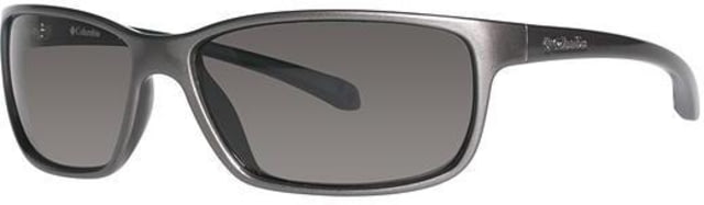 Columbia Columbia EL CAPITAN Single Vision Prescription Eyeglasses - Frame Metallic Gunmetal/Metallic Carbon Blue, Lens Color Grey CBCAPITANPZ613