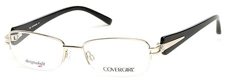 Cover Girl Cover Girl CG0452 Single Vision Prescription Eyeglasses - Gold Frame, 54 mm Lens Diameter CG045254033