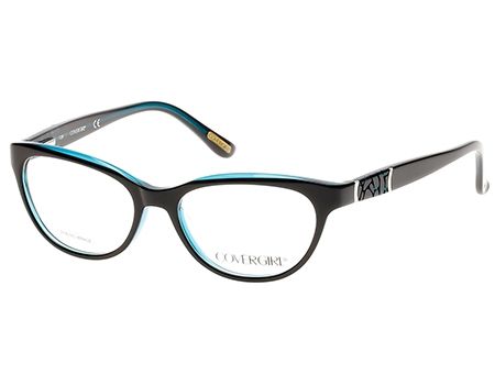 Cover Girl Cover Girl CG0528 Bifocal Prescription Eyeglasses - Black Frame, 51 mm Lens Diameter CG052851005
