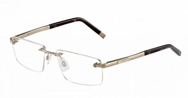 Davidoff Davidoff 95509 Single Vision Prescription Eyeglasses, Dark Gun Frame 95509-600SV