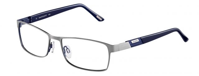 Davidoff Davidoff 93040 Progressive Prescription Eyeglasses - Grey Frame and Clear Lens 93040-549PR