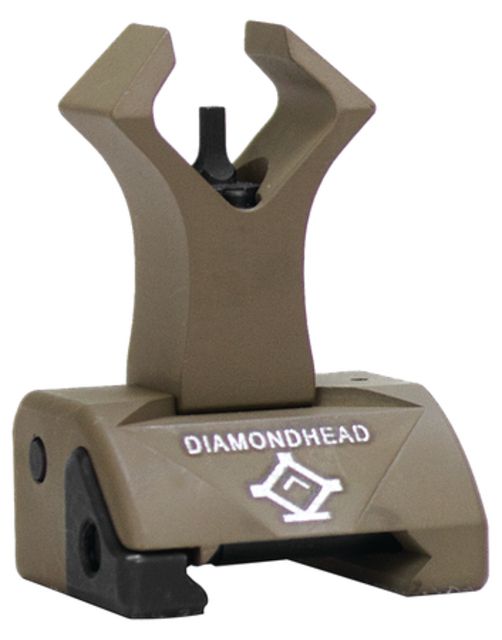 Diamondhead Diamondhead Diamond Flip-Up Front Combat SIght Tritium Post Flat Dark Earth