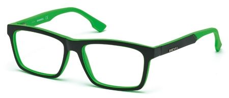 Diesel Diesel DL5062 Single Vision Prescription Eyeglasses - Animal Frame, 53 mm Lens Diameter DL506253099