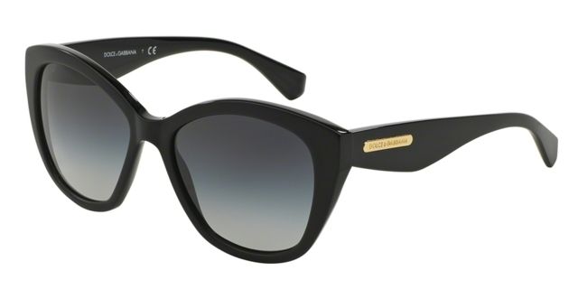 Dolce&Gabbana Dolce&Gabbana 3 LAYERS DG4220 Progressive Prescription Sunglasses DG4220-29368G-55 - Lens Diameter 55 mm, Frame Color Black/Matte Black