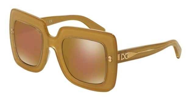 Dolce&Gabbana Dolce&Gabbana DG4263 Bifocal Prescription Sunglasses DG4263-2963F9-50 - Lens Diameter 50 mm, Frame Color Top Gold On Gold