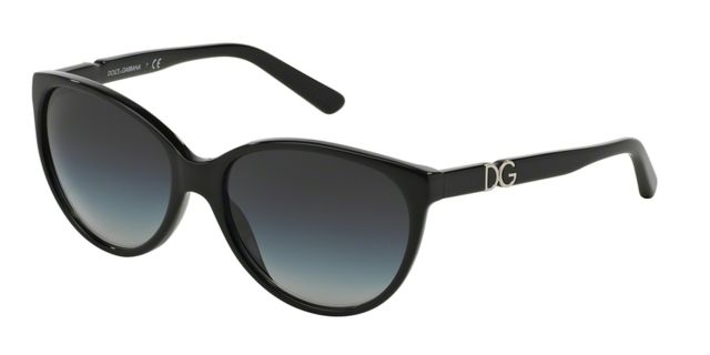 Dolce&Gabbana Dolce&Gabbana ICONIC LOGO DG4171PM Bifocal Prescription Sunglasses DG4171PM-501-8G-56 - Lens Diameter 56 mm, Frame Color Black