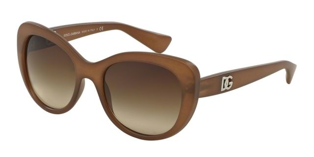 Dolce&Gabbana Dolce&Gabbana LOGO EXECUTION DG6090 Bifocal Prescription Sunglasses DG6090-267913-54 - Lens Diameter 54 mm, Frame Color Matte Opal Brown