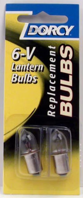 Dorcy Dorcy 6V Lantern Bulb, PR13 2 Per Card 41-1013