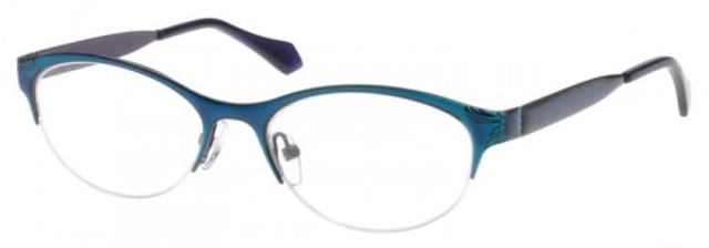 Exces Exces Montage 5000 Eyeglasses - Blue-Violet Frame w/ Clear Lenses,Size 51-16-135 5000-704