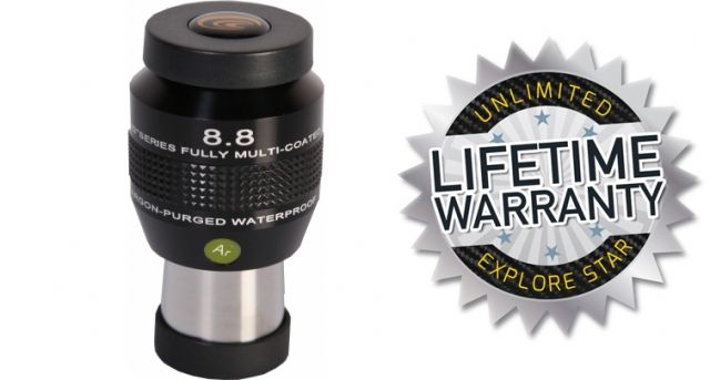 Explore Scientific Explore Scientific 8.8mm 82 degree Series Argon-Purged Waterproof Eyepiece EPWP8288-01