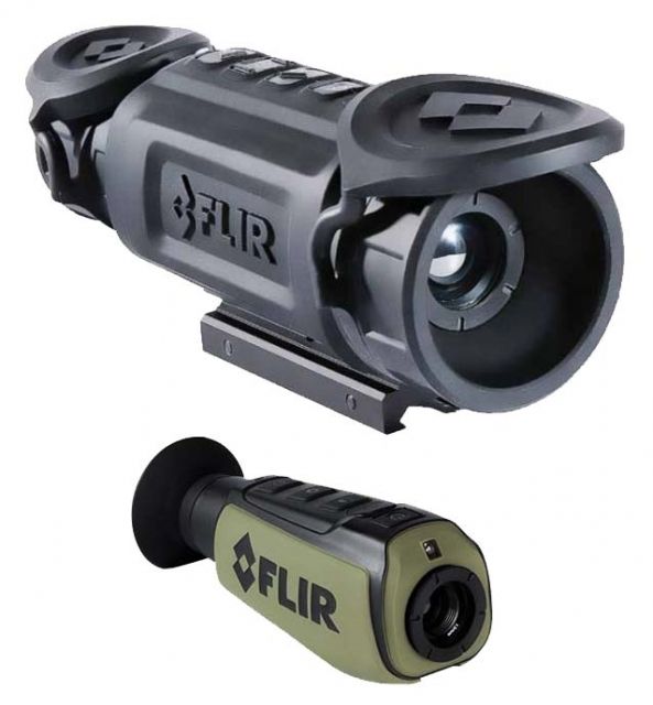 FLIR Systems FLIR Systems RS32 4-16X Thermal Night Vision Riflescope 320x240, 60mm 431-0017-04-00 w/FLIR Systems Scout II 240 Thermal Imager 431-0008-21-00S