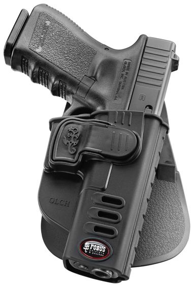 Fobus Fobus Springfield Armory XD/XDM - HS 2000 9/357/40 CH Rapid Release System Level 2 Holster, Black, Roto-Belt XDCHRB