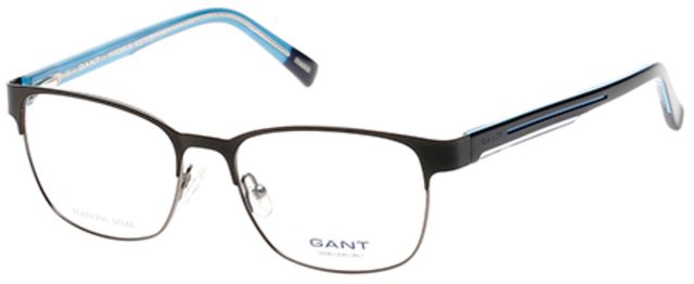 Gant Gant GA3054 Single Vision Prescription Eyeglasses - 53 mm Lens Diameter GA305453002