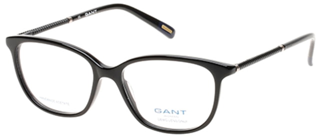 Gant Gant GA4035 Progressive Prescription Eyeglasses - Shiny Black Frame, 50 mm Lens Diameter GA403550001